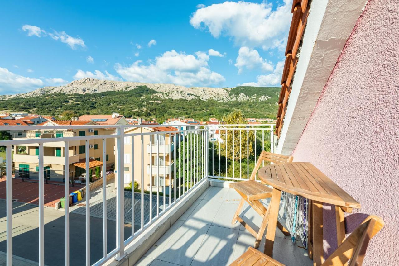 Apartment Mimoza 6, Baska, Krk المظهر الخارجي الصورة